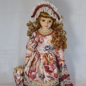Seymour Mann Girl Doll, New, 17", vintage